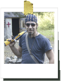 Le sherif d'un campement